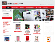 Tablet Screenshot of patrikabooks.com